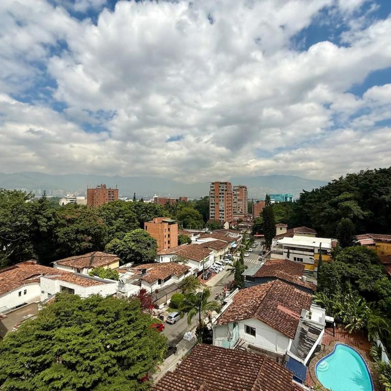 Moderno Apt, El Poblado cerca Provenza, AC, Vista, Wifi - One-Bedroom Apartment - 28