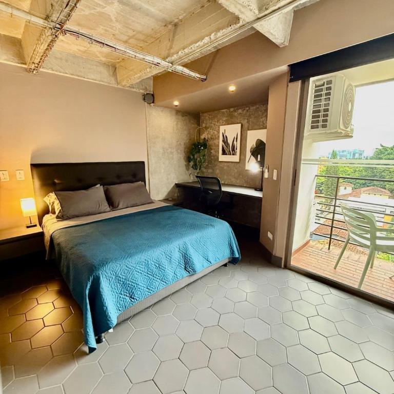 Moderno Apt, El Poblado cerca Provenza, AC, Vista, Wifi - One-Bedroom Apartment - 32