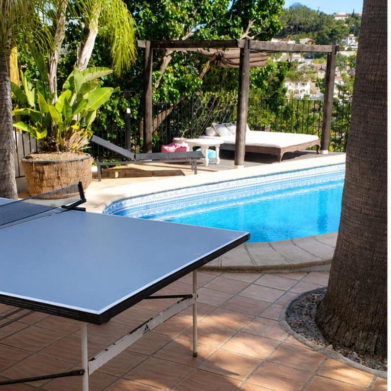 Vista al mar, piscina vallada, cocina de verano, A/A, wifi - Villa with Sea View - 46