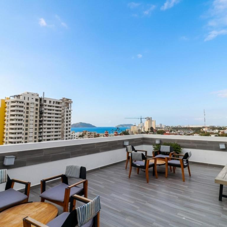 Depa Amplio Vista al Mar Cerca del Malecón - Appartement 3 Chambres - 23