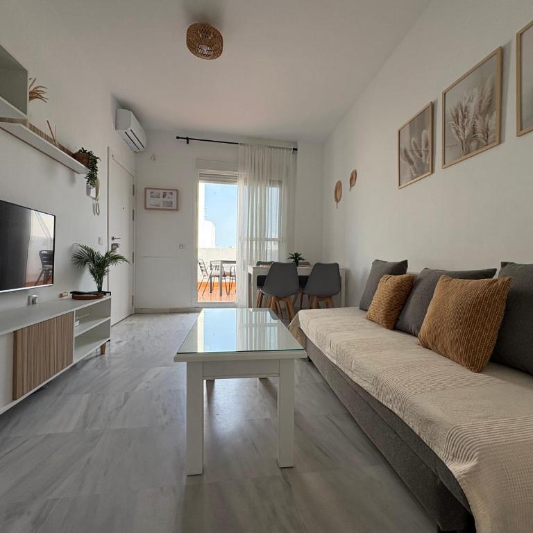Ático con terraza - 2 minutos de la playa - Apartment mit 1 Schlafzimmer - 11