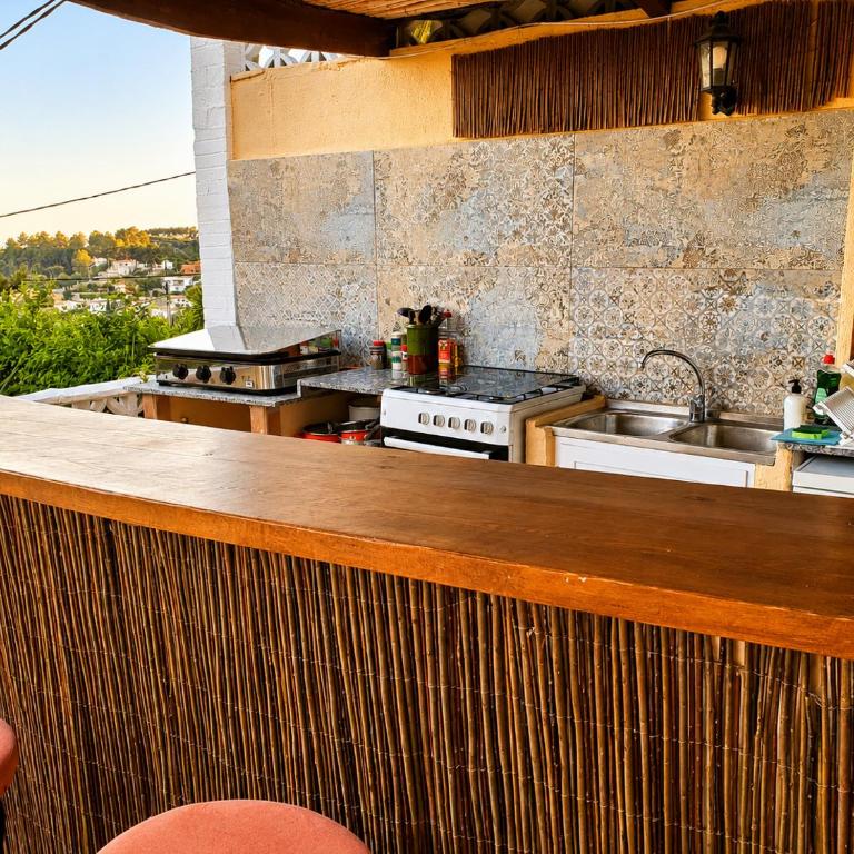 Vista al mar, piscina vallada, cocina de verano, A/A, wifi - Villa with Sea View - 49