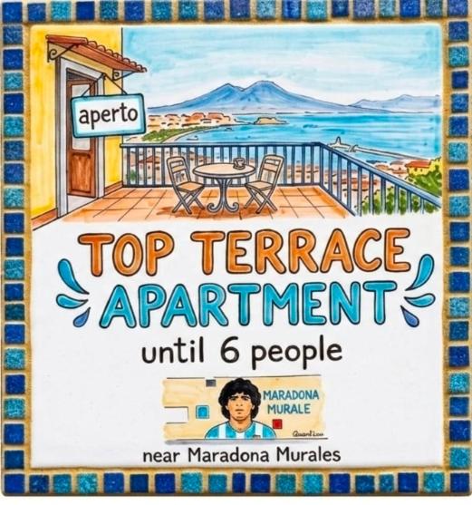 Top Terrace Apartment x 6 near Maradona Murales - Appartamento con 2 Camere da Letto e Terrazza - 3