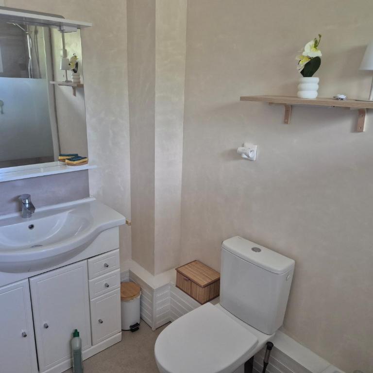 T2 53 m2 Amatxi - au calme - parking privé - proche thermes et centre ville - One-Bedroom Apartment - 10