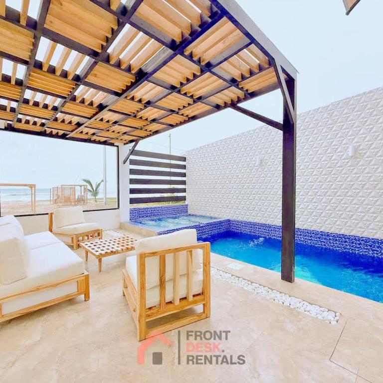Beachfront pool whirlpool & firepit - Apartment - 40