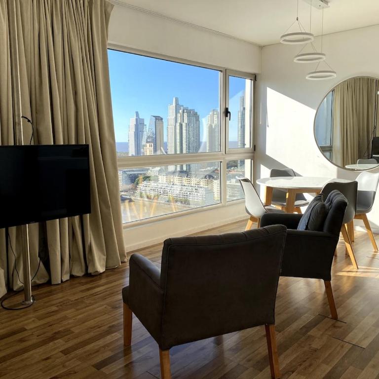 The best Puerto Maderos view from a 23rd floor - One-Bedroom Apartment - 28
