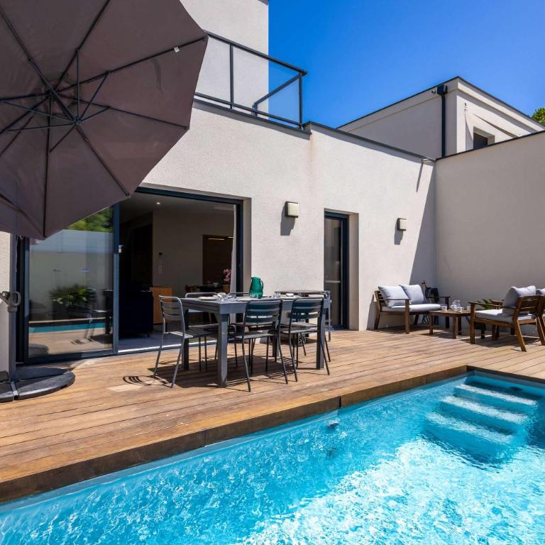 Maison Marly avec piscine privee a Serignan - Apartment - 1