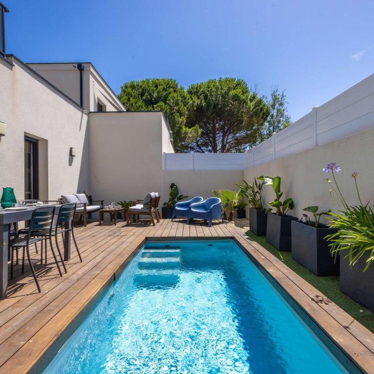 Maison Marly avec piscine privee a Serignan - Apartment - 50