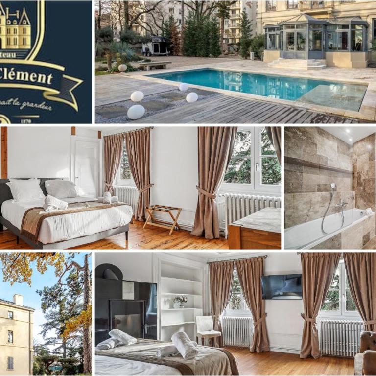 Appartement 4 Chambres entre Histoire et Confort Château cœur Métropole Lyon - Deluxe Apartment mit 4 Schlafzimmern - 3