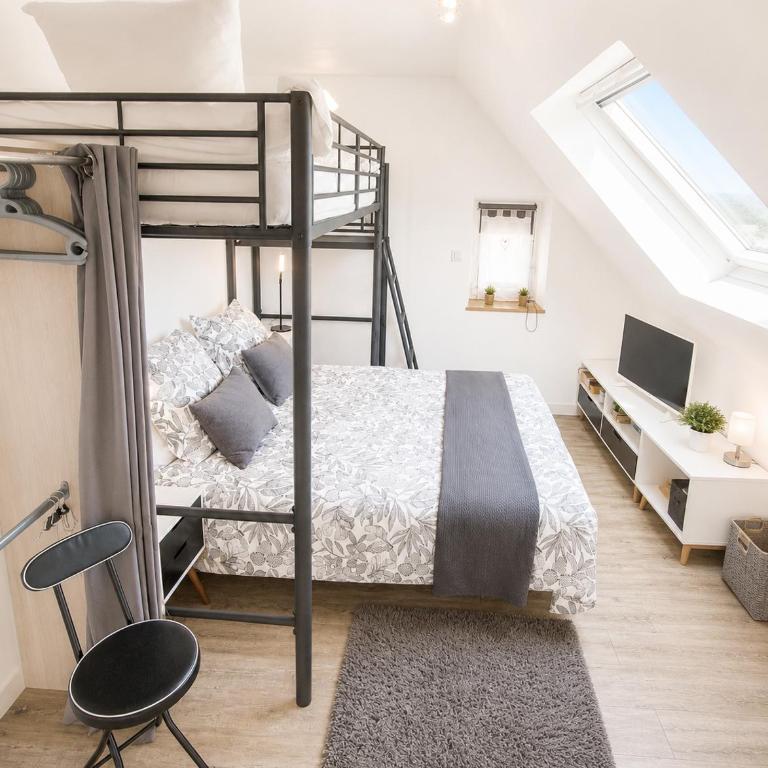 LES COQUILLAGES, plage et centre à pied, 2 salles de bains, lits faits - Apartamento de 2 dormitorios - 6