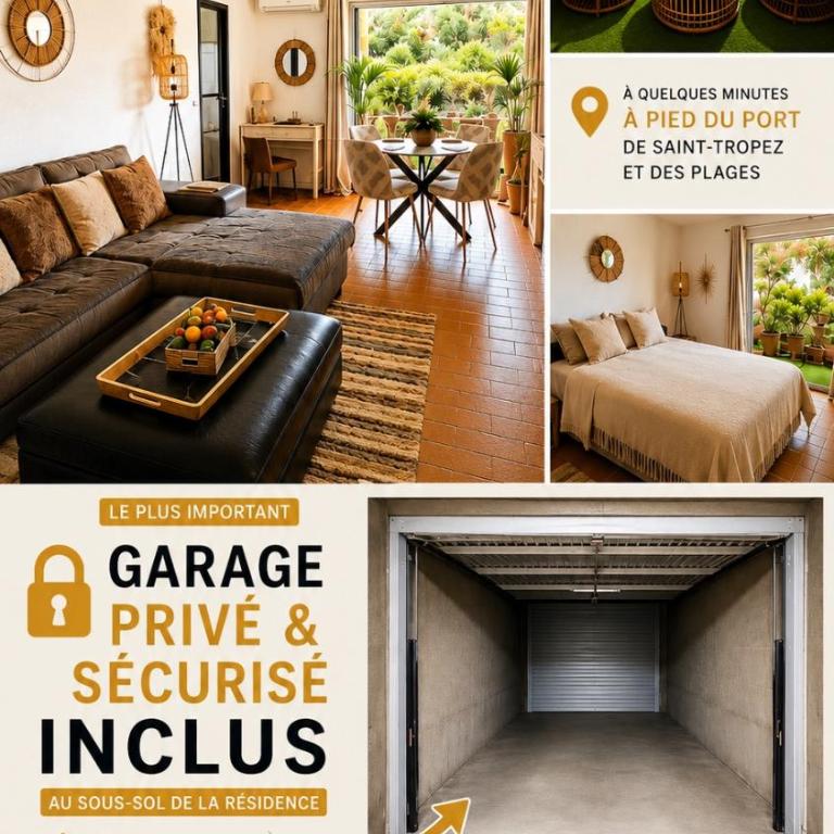 Saint Tropez centre parking et jardin privé inclus - Appartement avec Terrasse - 2