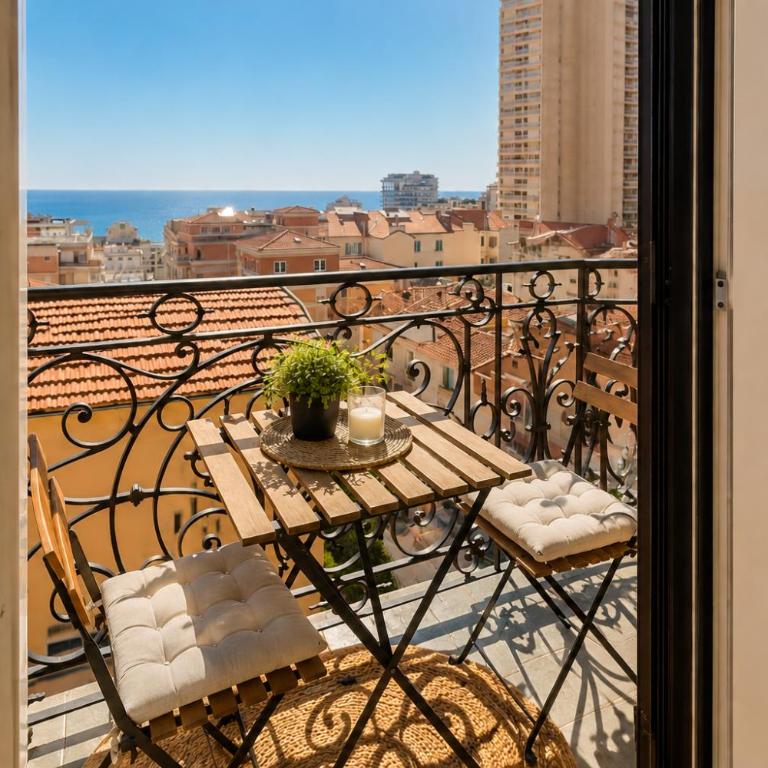 Monaco à pied, vue mer, calme Beausoleil Thélia - Appartement 1 Chambre - 1