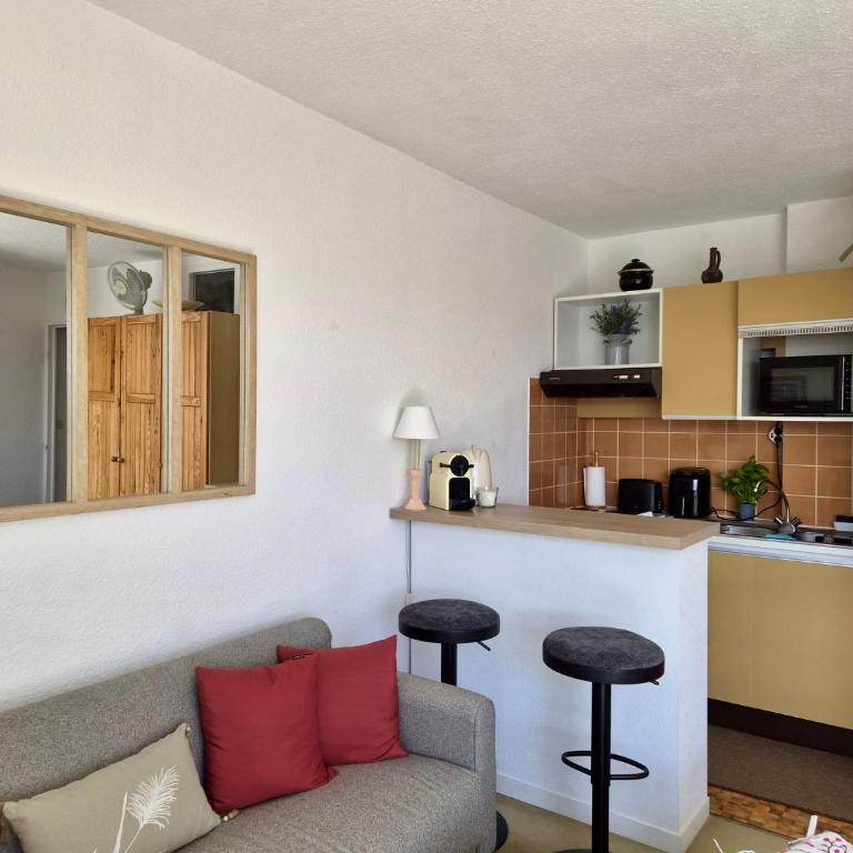 Studio côtier à Cabourg - Mer & parking privé - Appartement 1 Chambre - 6