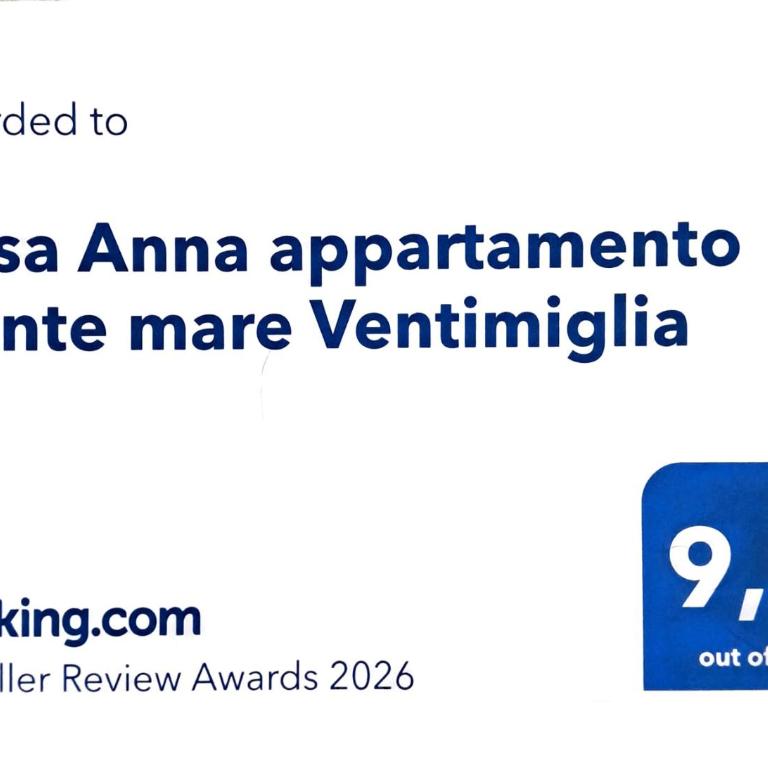 Casa Anna appartamento fronte mare Ventimiglia - Appartamento con 2 Camere da Letto - 2