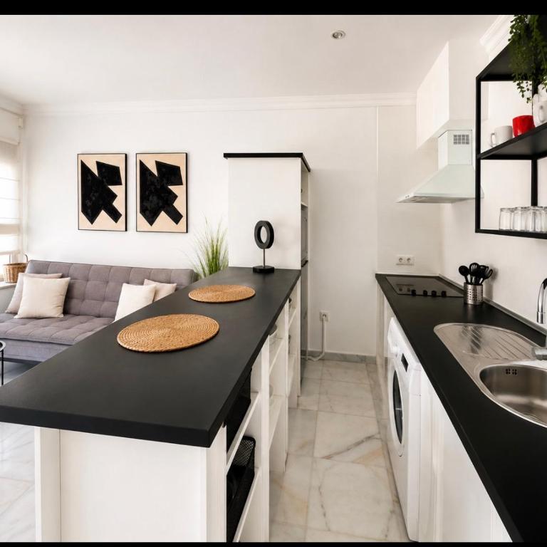 Le Corbusier beach Benalmádena Andra - Apartment mit 1 Schlafzimmer - 5