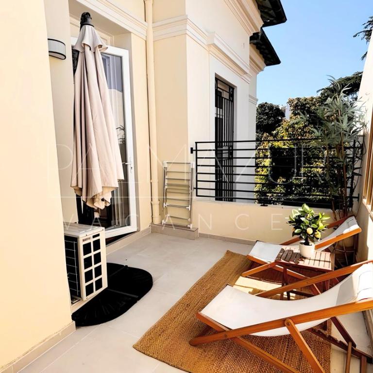 Proche gare, 5 min Plage du Midi, Studio, Terrasse - Palmazur Vacances - Studio avec Balcon - 20