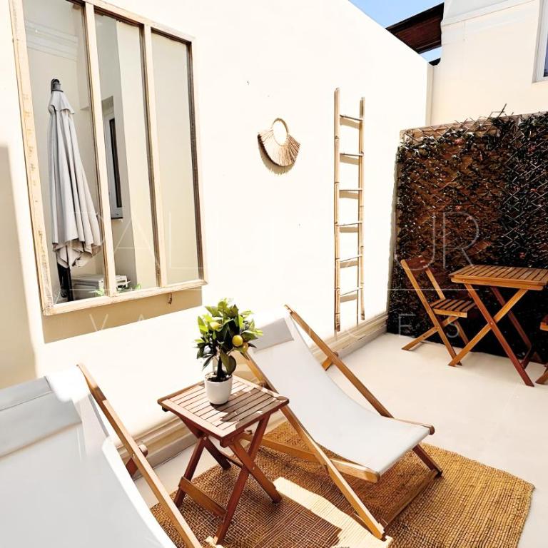 Proche gare, 5 min Plage du Midi, Studio, Terrasse - Palmazur Vacances - Studio avec Balcon - 21