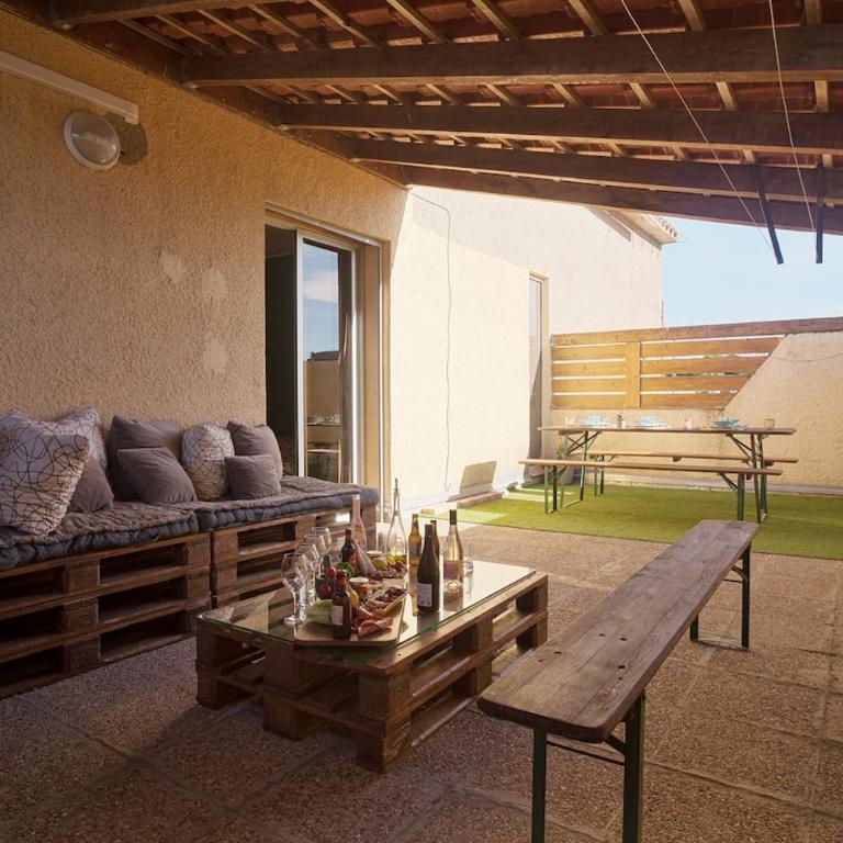 appartement cozy avec terrasse de 25m2 - Appartement 2 Chambres - 35