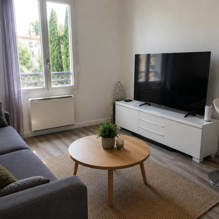 2 MAGNAN appartement climatisé à 3 min de la plage,2min tram - Appartement 2 Chambres - 8