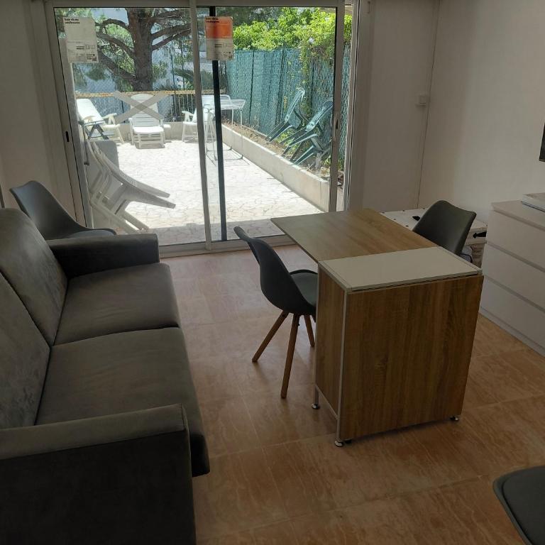 2 piece terrasse - Appartement 1 Chambre - 5