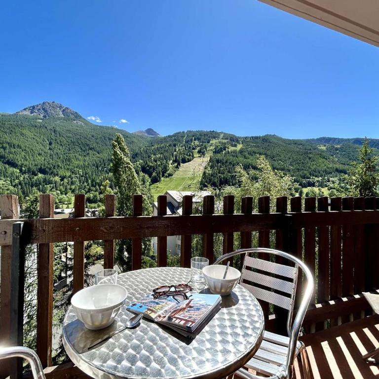 Appartement cabine 6 pers avec balcons, proche pistes - Serre-Chevalier, Chantemerle - Appartement 1 Chambre - 1