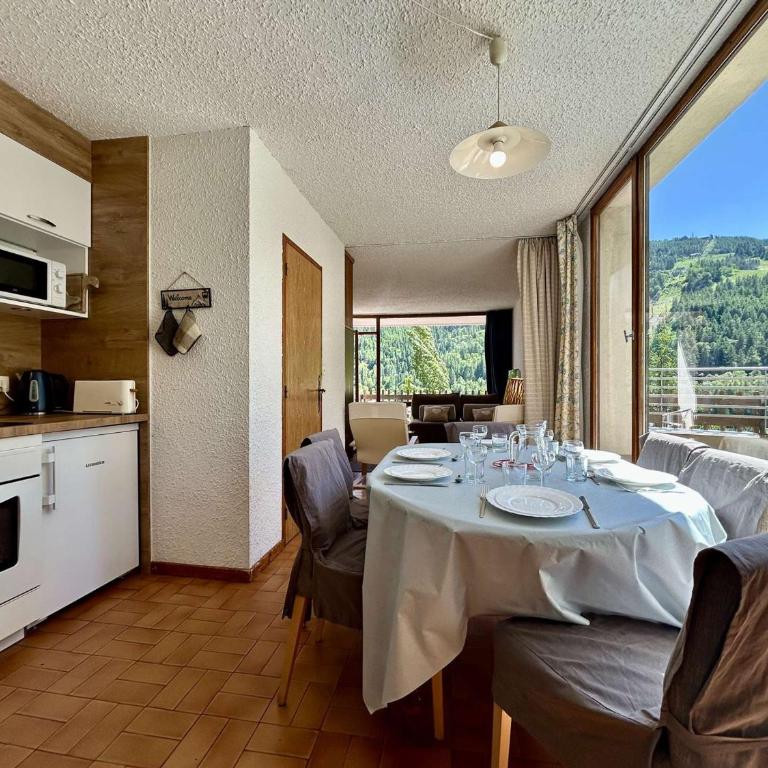 Appartement cabine 6 pers avec balcons, proche pistes - Serre-Chevalier, Chantemerle - Appartement 1 Chambre - 3