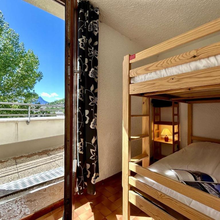 Appartement cabine 6 pers avec balcons, proche pistes - Serre-Chevalier, Chantemerle - Appartement 1 Chambre - 4