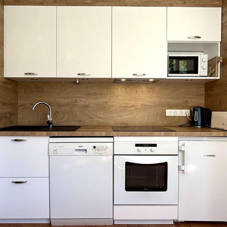 Appartement cabine 6 pers avec balcons, proche pistes - Serre-Chevalier, Chantemerle - Appartement 1 Chambre - 5