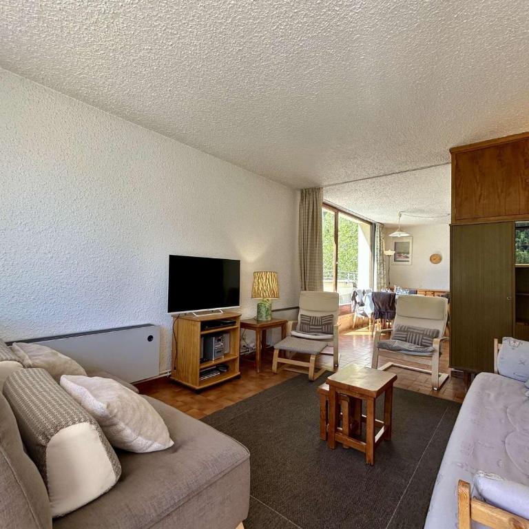 Appartement cabine 6 pers avec balcons, proche pistes - Serre-Chevalier, Chantemerle - Appartement 1 Chambre - 6