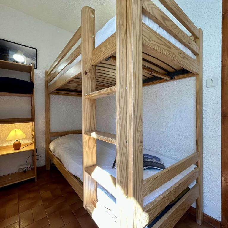 Appartement cabine 6 pers avec balcons, proche pistes - Serre-Chevalier, Chantemerle - Appartement 1 Chambre - 13