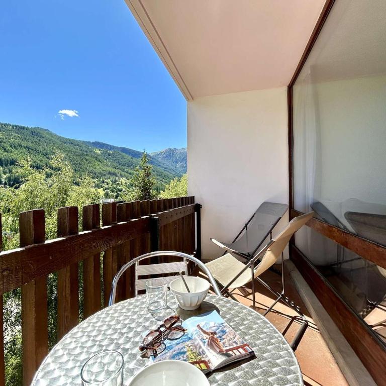 Appartement cabine 6 pers avec balcons, proche pistes - Serre-Chevalier, Chantemerle - Appartement 1 Chambre - 16