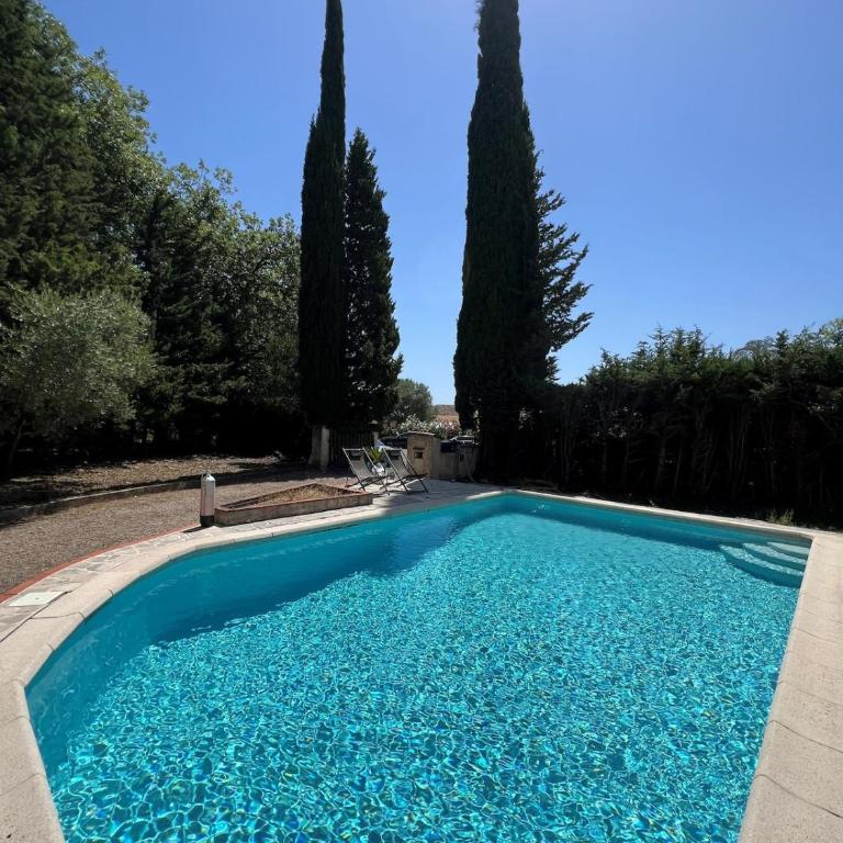 Charming air-conditioned studio with private pool - Appartement 1 Chambre - 8