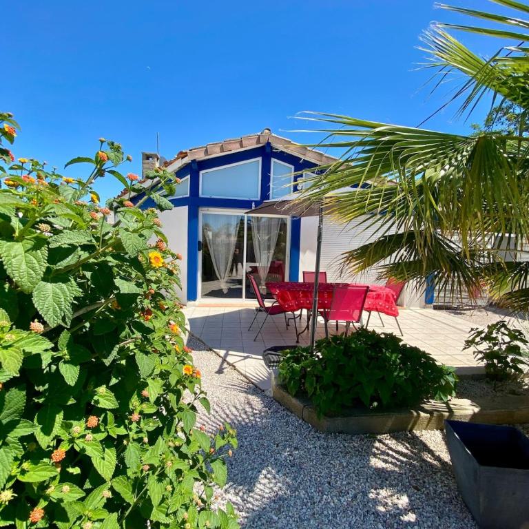 Villa Carla F2 piscine privée clim plage au calme 3 pers max Grau d Agde - Maison 1 Chambre - 14