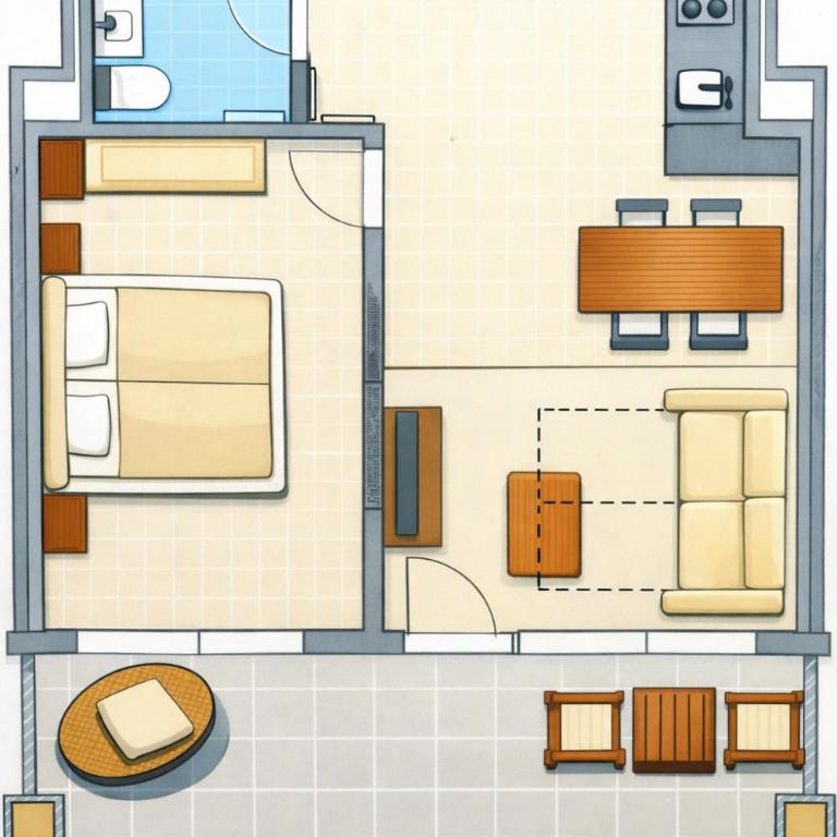 Matterhorn Alpine Lodge in Täsch bei Zermatt - Apartment mit 1 Schlafzimmer und Aussicht - 11