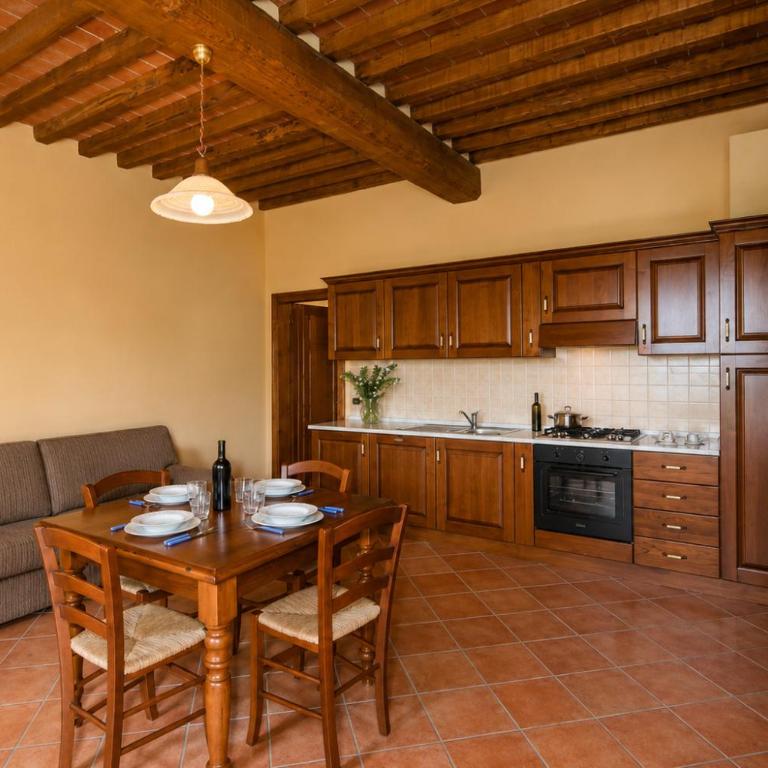 Fattoria Agriturismo Bigongiari - Apartamento de 1 dormitorio con vistas al jardín - 13