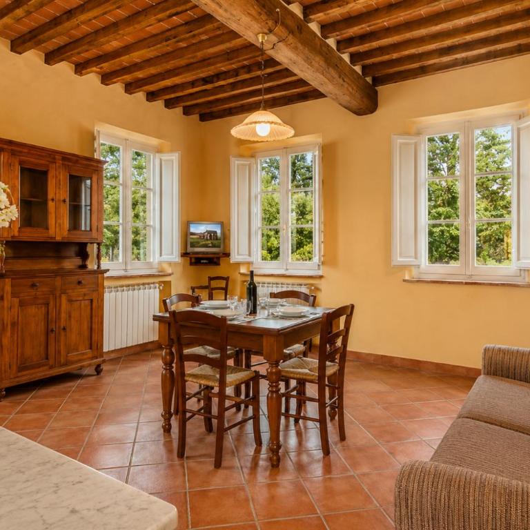 Fattoria Agriturismo Bigongiari - Apartamento de 1 dormitorio con vistas al jardín - 14