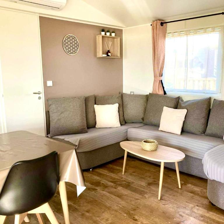 Mobile-Home Cosy 6 pers - 3 ch - 2 SDB - CLIM - Mobilheim - 5