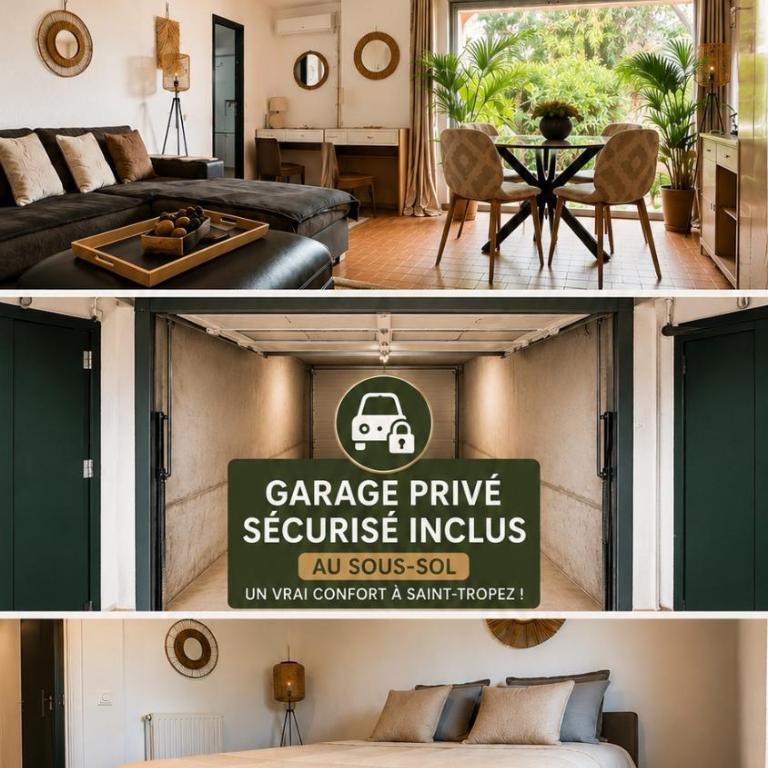 Saint Tropez centre parking et jardin privé inclus - Appartement avec Terrasse - 1