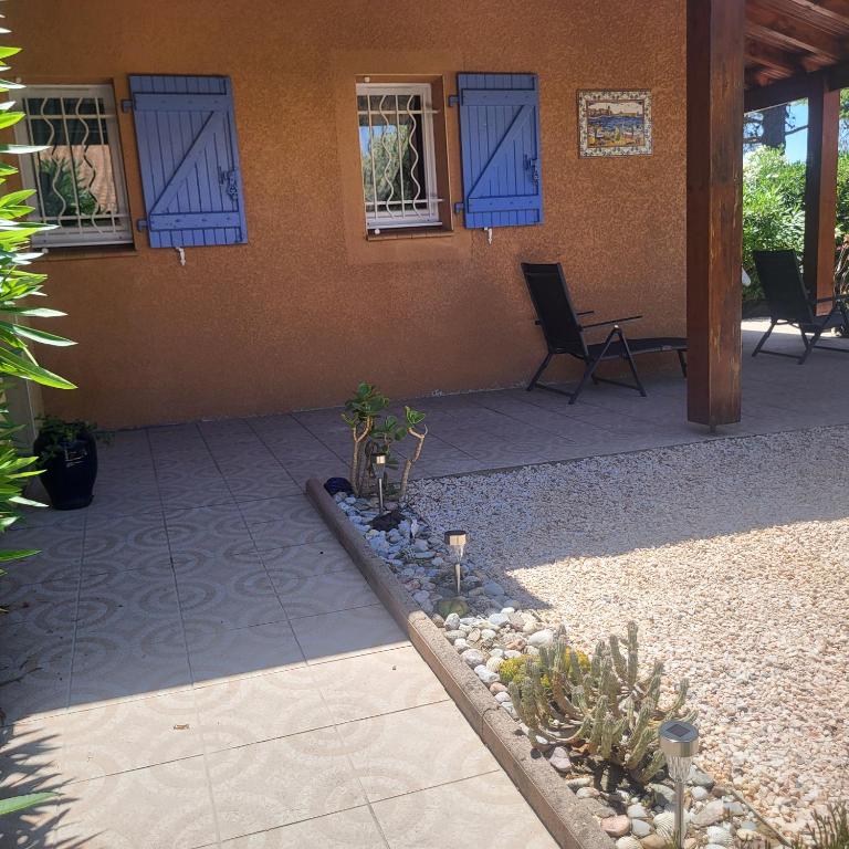 MARINES DU ROUSSILLON 78 -Villa 4 pers en résidence avec piscine et à 150 m de la plage - Maison 3 Chambres - 4