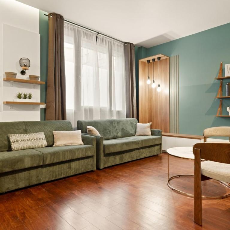 Appartement refait à neuf -8 personne -Paris - Appartement 2 Chambres - 4