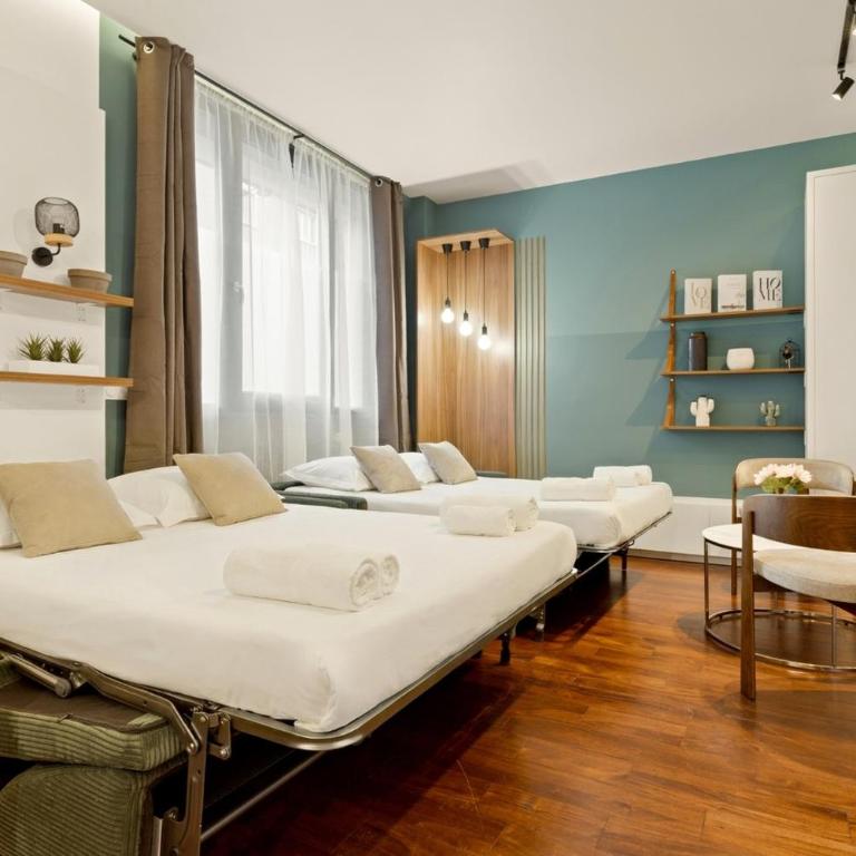 Appartement refait à neuf -8 personne -Paris - Appartement 2 Chambres - 15