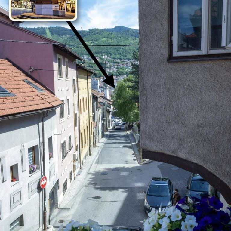 1 minute to Sebilj - 3BR- Old Town - Free Parking - Apartment mit 3 Schlafzimmern und Balkon - 1
