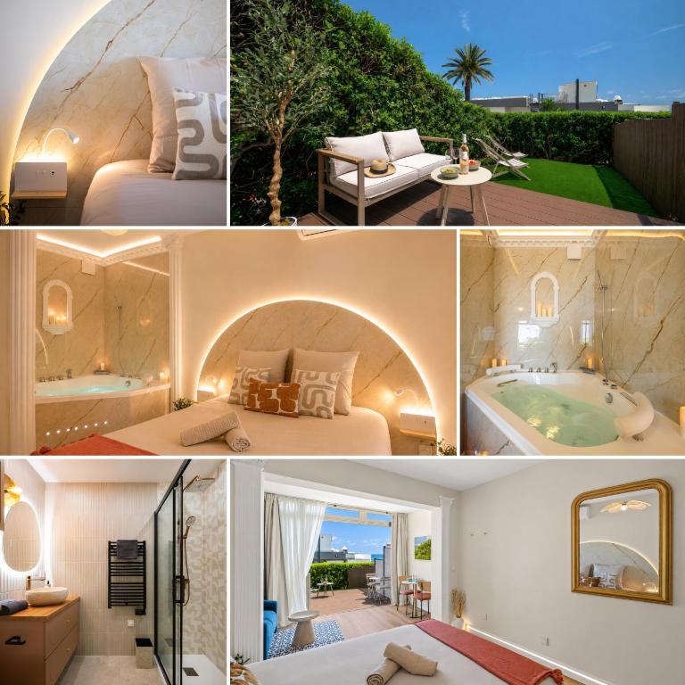 Aqua Roma Suite - Balnéo privée - Jardin vue mer - Appartement 1 Chambre - 3