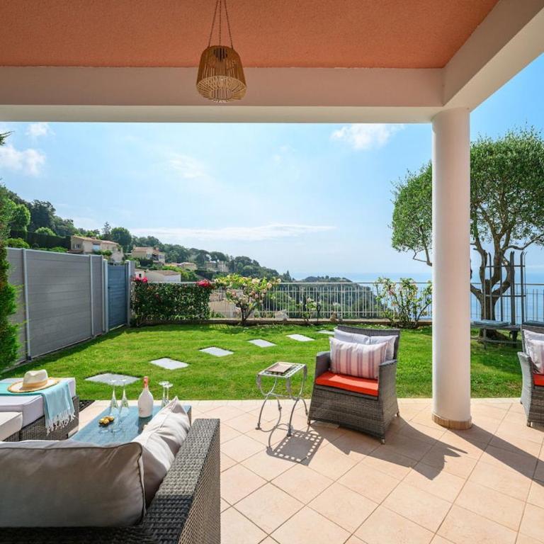 LA VILLA JULIA Vue Mer Jardin Parking Privé Proche Monaco - Vacation Home - 36