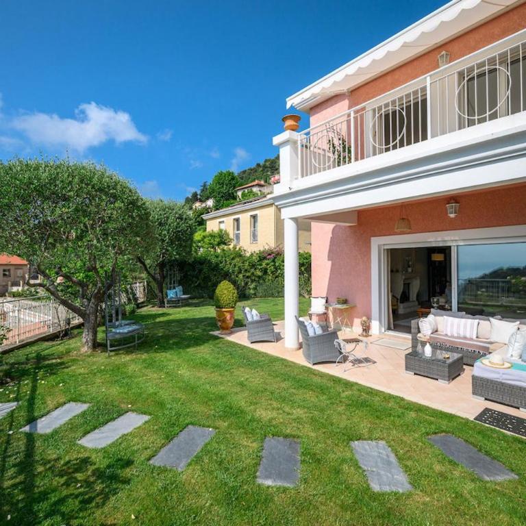LA VILLA JULIA Vue Mer Jardin Parking Privé Proche Monaco - Vacation Home - 1