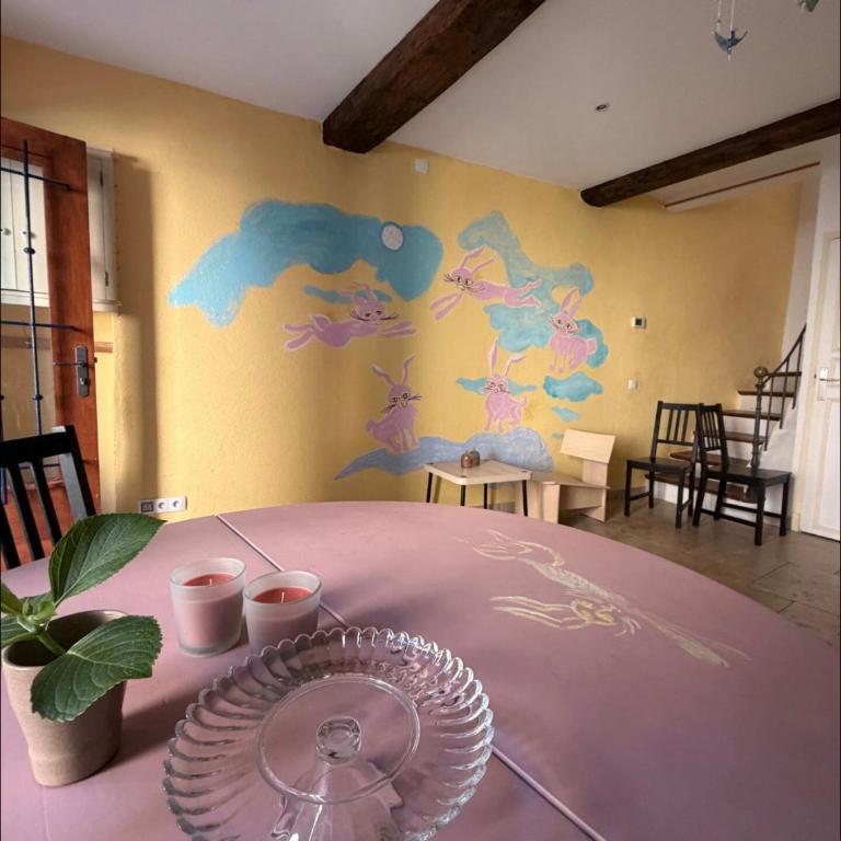Bormes center 75 m2 artistic stay 2 to 4 people - Apartamento de 2 dormitorios - 37