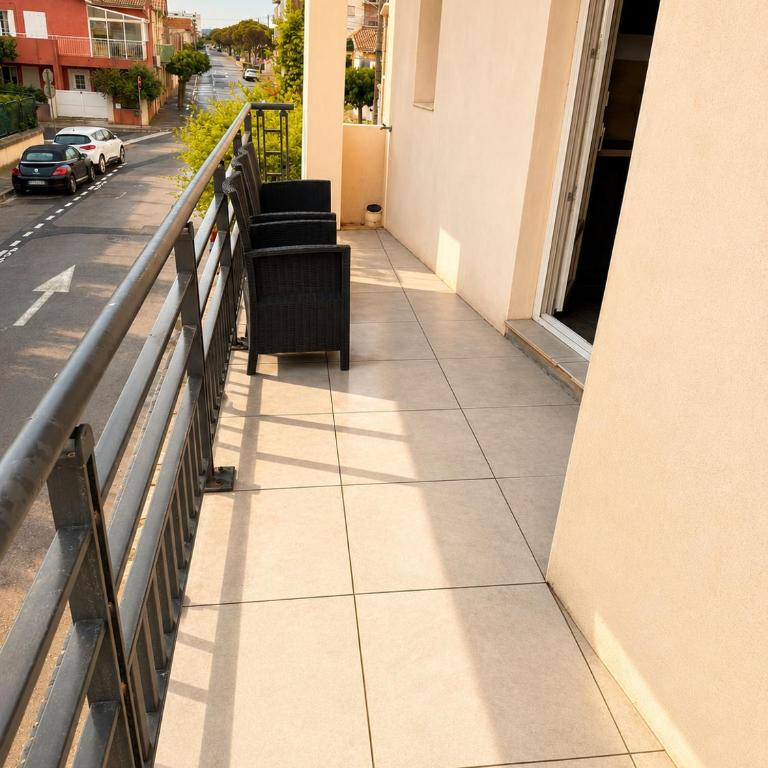 Les Appartements Jaurès, à 150 m des plages - Appartement 2 Chambres avec Terrasse - 6
