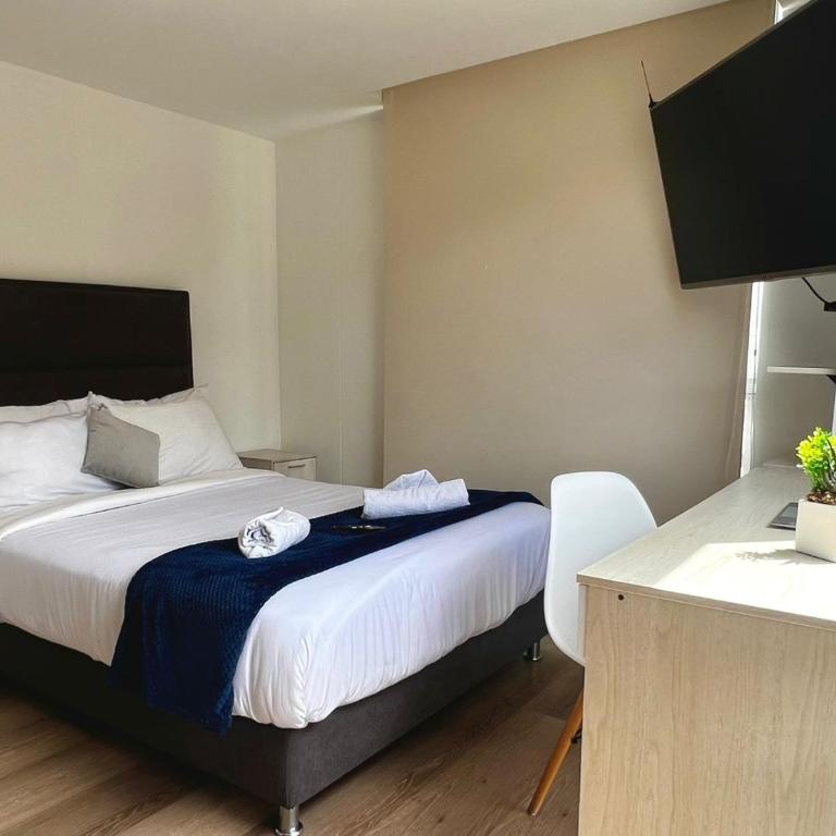 Modern Loft- 2 Beds- City View - Apartment with Mountain View - 1
