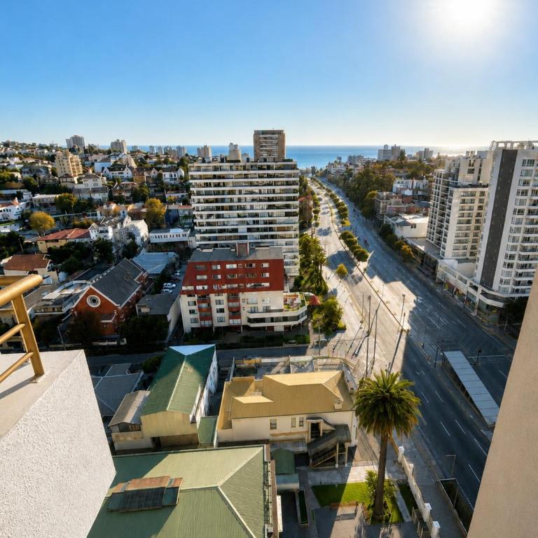 Departamento céntrico, 2D 2B mas parking privado - Two-Bedroom Apartment with Terrace and Sea View - 19