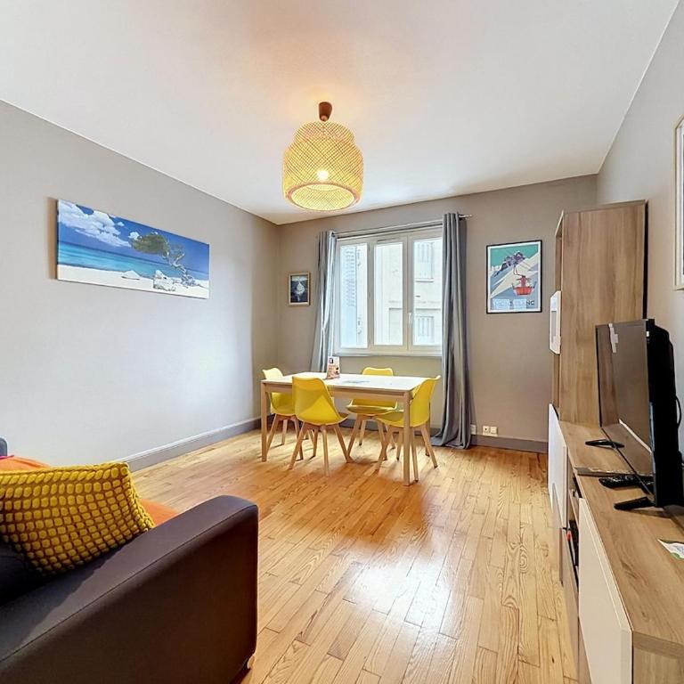Grand T4 Centre-ville 8 pers Jardin Lecoq - Appartement 3 Chambres - 1